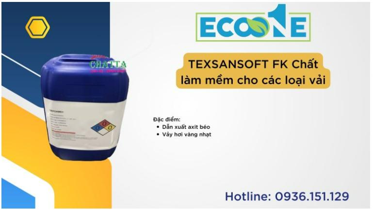 TEXSANSOFT FK Chất làm mềm cho các loại vải